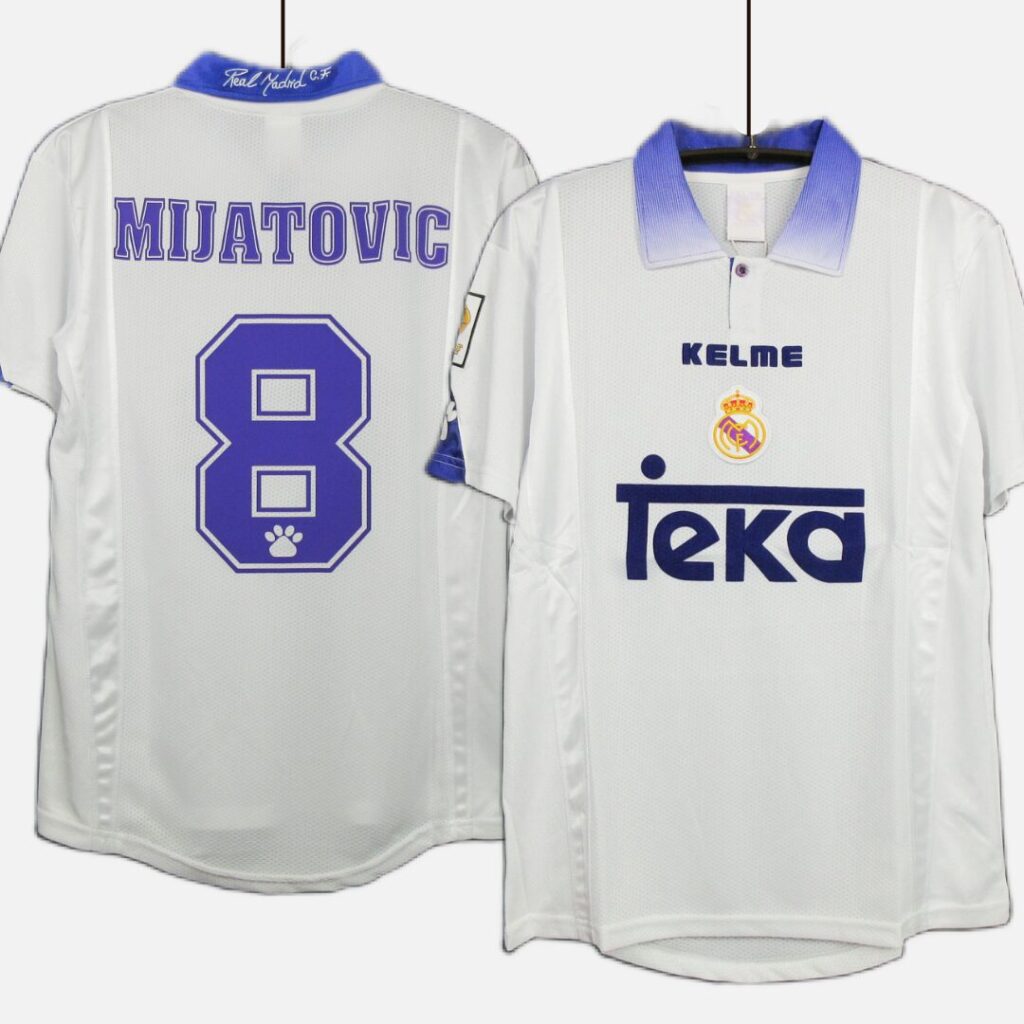 Camiseta retro Real Madrid 1997-1998 Raúl dorsal raul